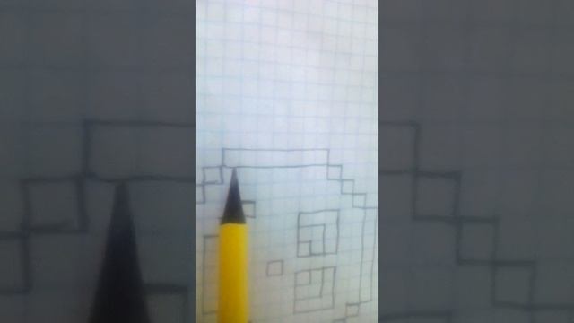 Как нарисовать смайлик по клеточкам! смотреть онлайн