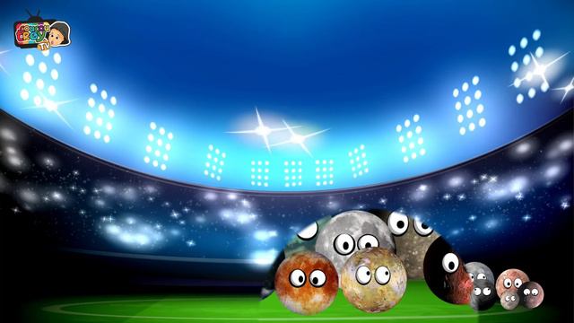 PLANETS, DWARFS, STARS AND MOONS SIZE COMPARISON / GOT BALLS FOR KIDS @CoucouTroyTV смотреть онлайн