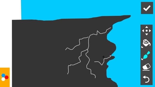 Как рисовать фон легко и быстро в Рисуем мультфильмы 2