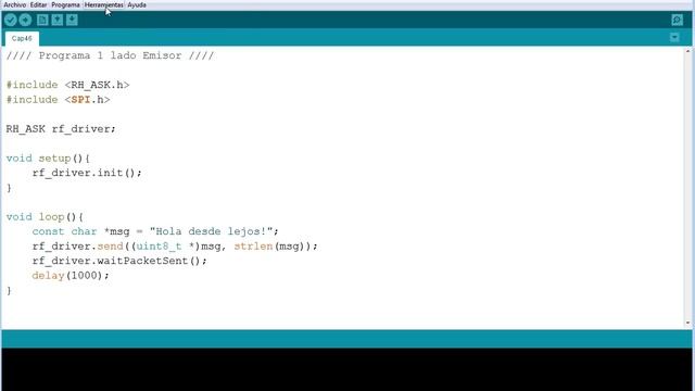 Arduino desde cero en Español - Capítulo 46 - Enlace RF 433 Mhz (entre dos Arduinos) con RadioHead. смотреть онлайн