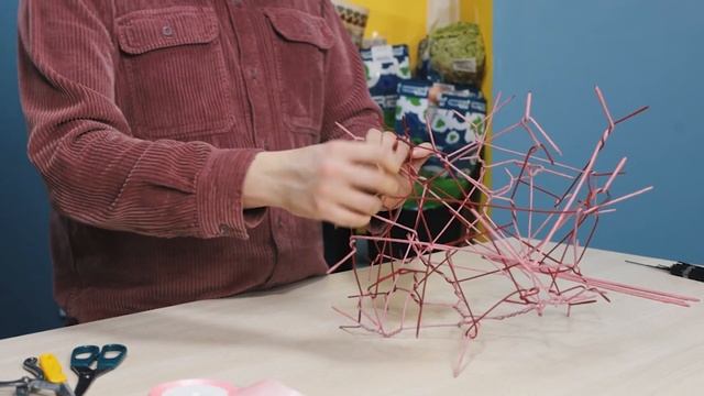 Мастер-класс Каркас для букета на 14 февраля смотреть онлайн