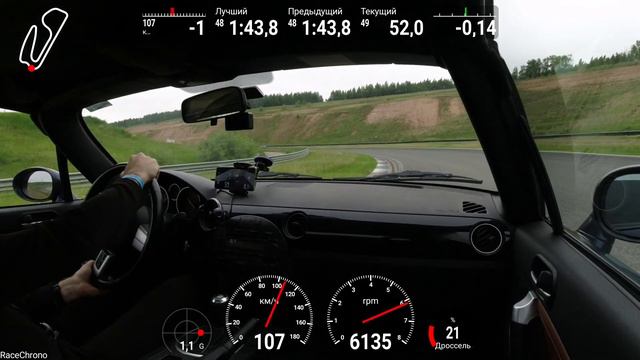 Казань-ринг онборд 1:43.7