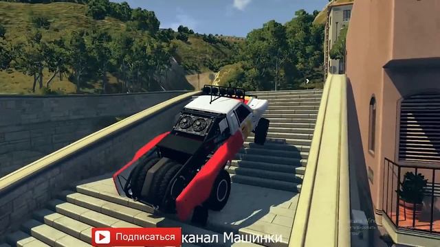 Мультик 2022 про машинки Белаз и полицейские тачки разбиваются Игры для мальчиков смотреть онлайн