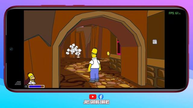 The Simpsons Game (60 FPS) | PPSSPP Android 1.12.3