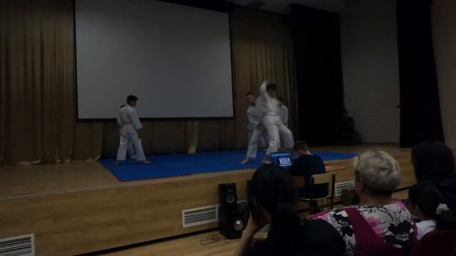 Открытый урок айкидо школа №26 гор. Химки смотреть онлайн