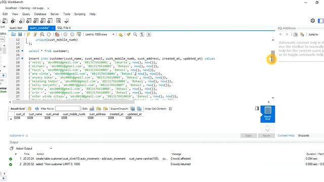 How to generate auto increment in Sql (new table) смотреть онлайн