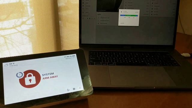 MQTT Alarm Control Panel for Home Assistant смотреть онлайн