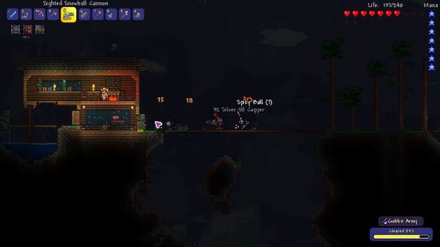 absorbing King Slime's ninja powers! Terraria Elements Awoken Mod #3 смотреть онлайн
