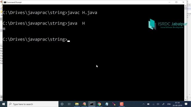 STRING Handling in JAVA ~ #10 (method charAt) смотреть онлайн