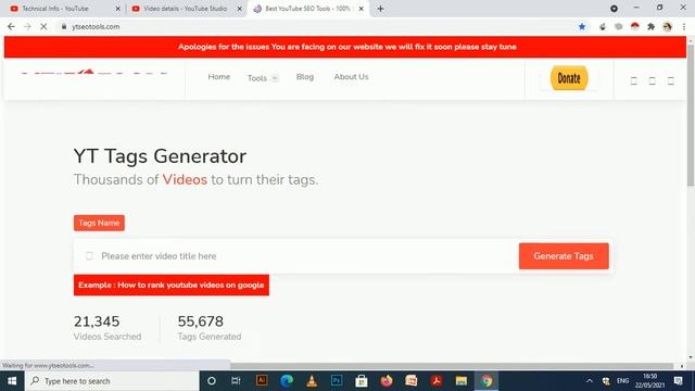 How To Generate Tags For YouTube Videos Online | YtseoTool | Youtube Video SEO For Video Ranking смотреть онлайн
