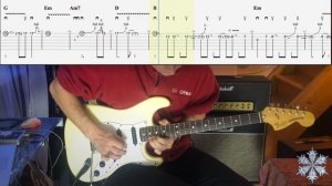All I Want For Christmas Is You - Mariah Carey (Табулатура) Guitar Tutorial TABS