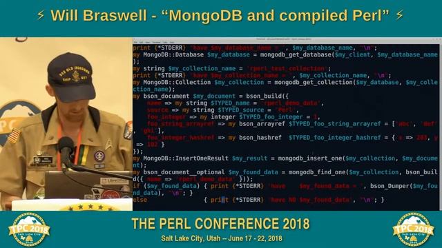 LIGHTNING TALK: Will Braswell - "MongoDB and Compiled Perl" смотреть онлайн
