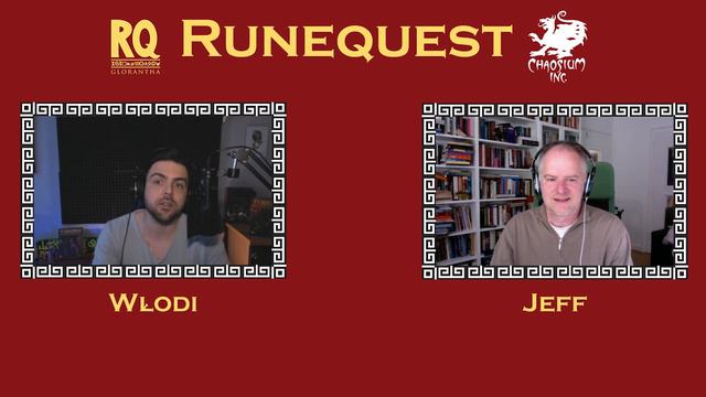 RuneQuest I Wywiad Z Jeffem Richardem I Interview With Jeff Richard