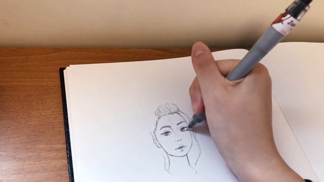 Sketch with me #1 | overcoming art block?☁️ смотреть онлайн