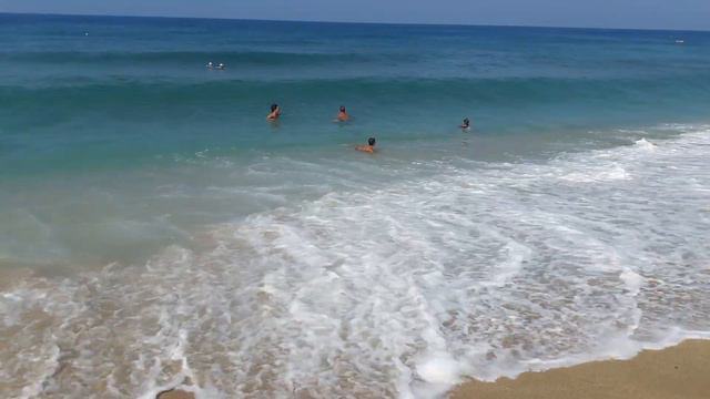 Средиземное море.Волны. смотреть онлайн