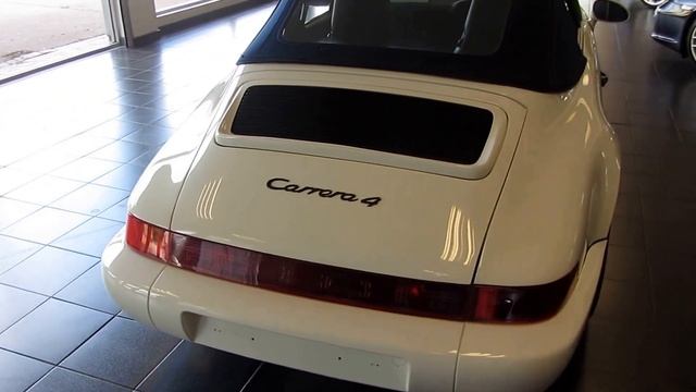 Porsche 964 Carrera 4 Cabrio at PCT Porsche Specialists смотреть онлайн