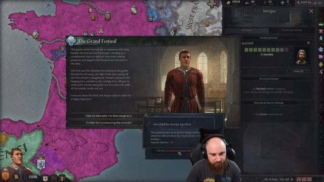 SACRIFICE IS BAD?! Crusader Kings 3 - Restoring the Roman Empire Campaign #43 смотреть онлайн