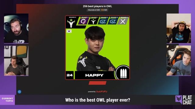 WHO IS THE BEST OWL PLAYER OF ALL TIME? — Plat Chat Overwatch 195 смотреть онлайн