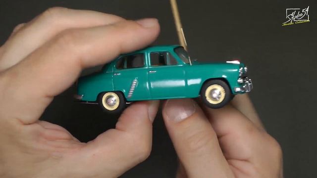 Москвич-402. Автолегенды СССР. DeAgostini. Обзор модели. Доработка. смотреть онлайн