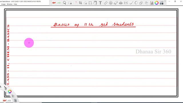 BASICS FOR 11th STD STUDENTS | WELCOME | CLASS 11 | Dhanaa Sir 360 LIVE смотреть онлайн