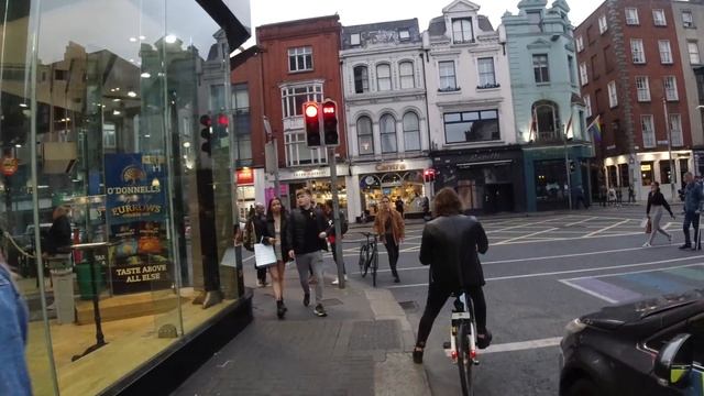 Walking Through The Streets Of Dublin, Ireland Unedited