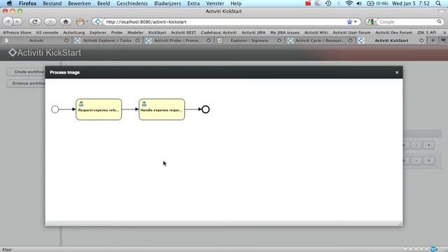 Screencast Activiti KickStart смотреть онлайн