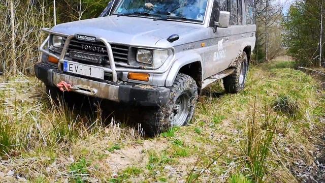 Toyota Land Cruiser Prado KZJ78 Hard Offroad смотреть онлайн
