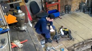 Что можно сделать из мотора от бензокосы... Проект модуль.