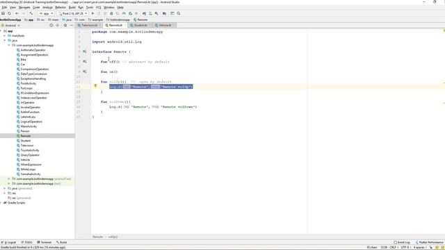 Kotlin Beginner | Kotlin | Training | Learn Kotlin By Making App | Kotlin Kotlin Interfaces смотреть онлайн