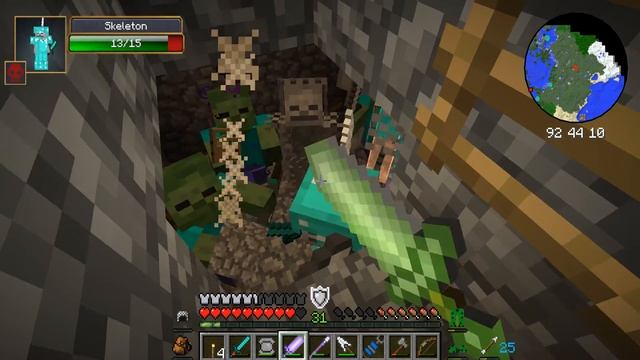 MINECRAFT Hexxit- Survival Project #7- Something from Space- w/Qwertyturtle смотреть онлайн