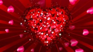 Футаж сердце. Красивая анимация.