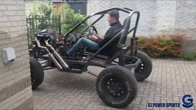 Custom homemade buggy 600cc 4x4 CAD смотреть онлайн