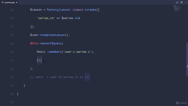 Udemy Laravel - 083 Completing lessons with test driven development смотреть онлайн