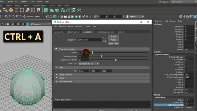 Material and Shader Node in Maya | Part 02 | Tutorial 06 | HD смотреть онлайн