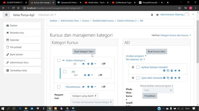 Cara Menambahkan Bahan Ajar dengan moodle pada localhost смотреть онлайн