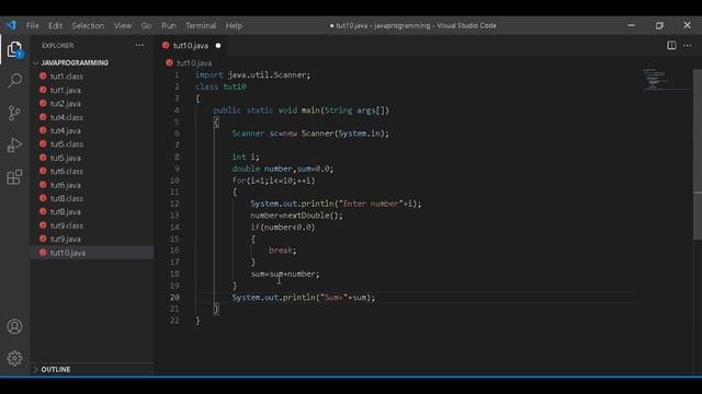 Break And Continue Statement In Java||Program For Break and continue смотреть онлайн