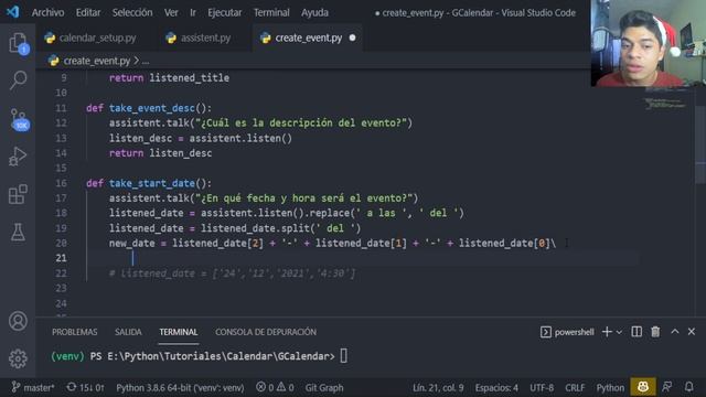 Cómo automatizar Google Calendar con Python ?️? - Parte 2 смотреть онлайн