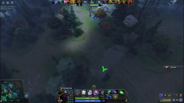Dota 2 + Девушка/WITCH DOCTOR DOTA 2/Полный разгром смотреть онлайн
