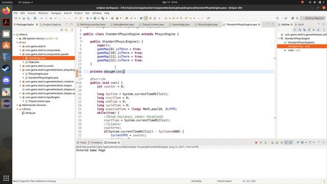 java ile tetris kodluyoruz #16 kullanıcıdan gelen girdileri yakalamak смотреть онлайн
