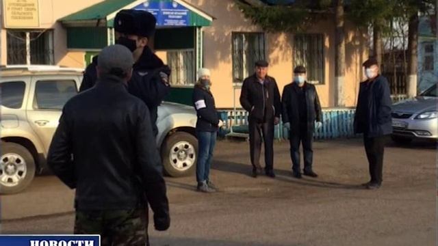 Самоизоляция продолжается. Чишминские улицы патрулируются правоохранителями и дружинниками смотреть онлайн