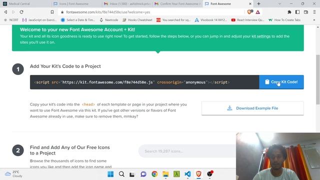 How To Add Font Awesome Icons to Your React Project смотреть онлайн