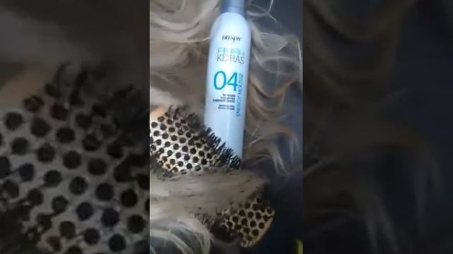 Мусс для объема от Dikson - легкая укладка на браш смотреть онлайн