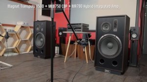 피자 한판 보다 크다?! 거대 우퍼의 귀환! 마그낫 트랜스펄스 1500 Magnat Transpuls 1500 소리 들어보기 ; 스피커 언박싱