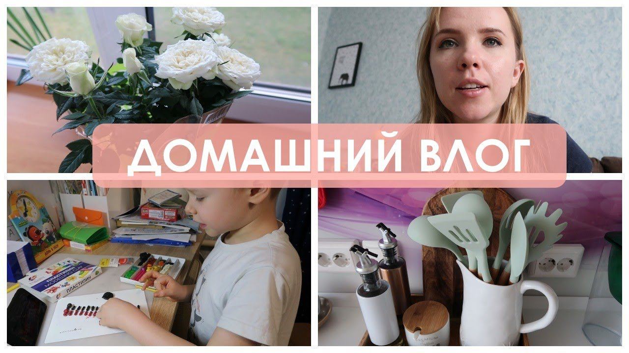 VLOG покупки для кухни, проблемы с мониторингом сахара, домашние задания от садика смотреть онлайн