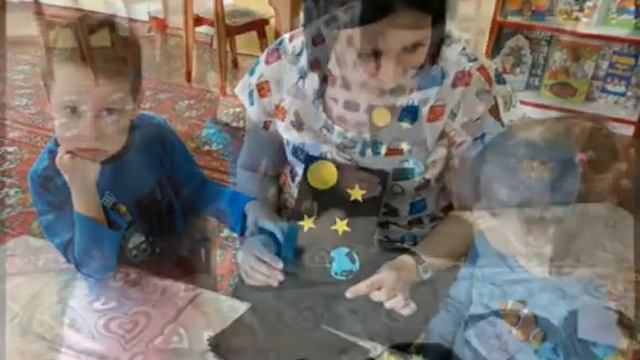 Аппликация ко дню космонавтики смотреть онлайн