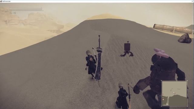 NieR: Automata - Oh NO!!! An Escort Mission! Episode 8 смотреть онлайн