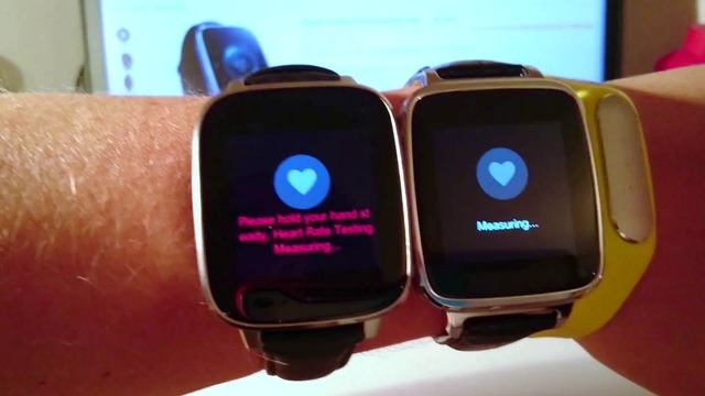 Zeblaze Crystal vs Oukitel a28 - smartwatch heart rate measurement смотреть онлайн