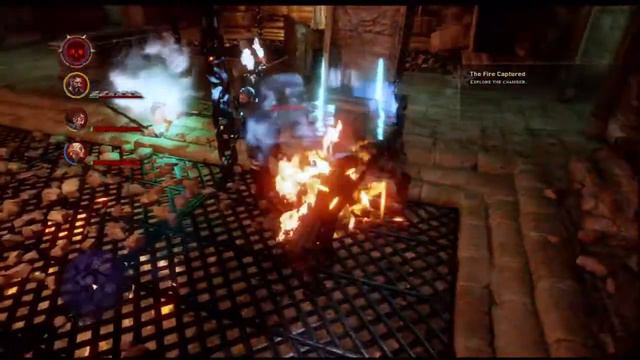 116 Dragon Age Inquisition Nightmare Walkthrough HD PS3 (Shard Fire Doors) смотреть онлайн