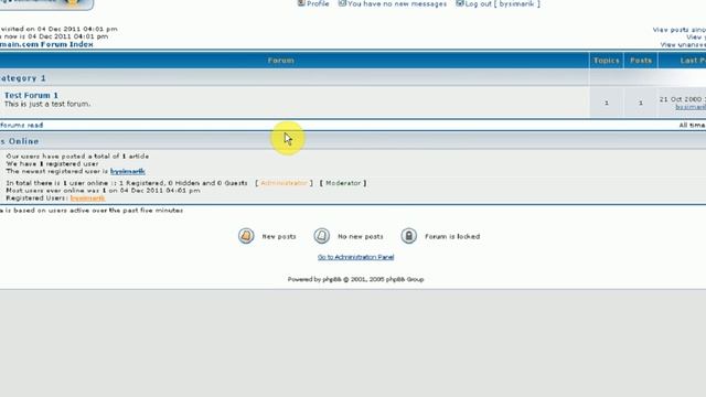 phpBB 2 Kurulumu (Forumgenel.Com) смотреть онлайн