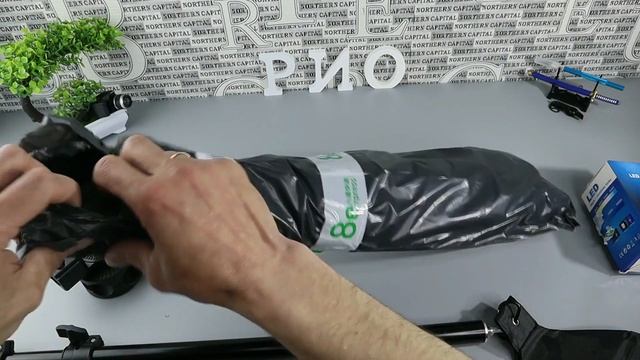 Распаковка посылки с алиэкспресс  стойка журавль и софтбокс